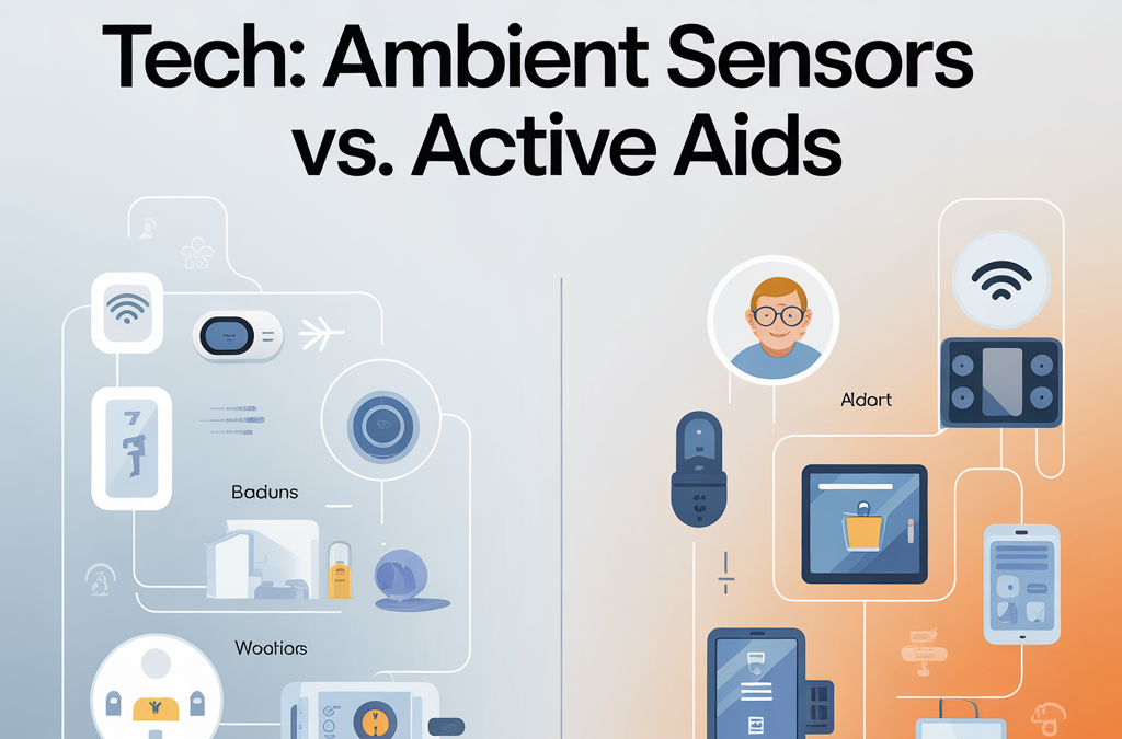 Ambient Sensors vs. Active Aids